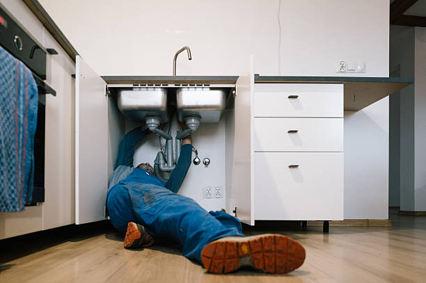 Professional Plumbing technician working in Spanaway, WA